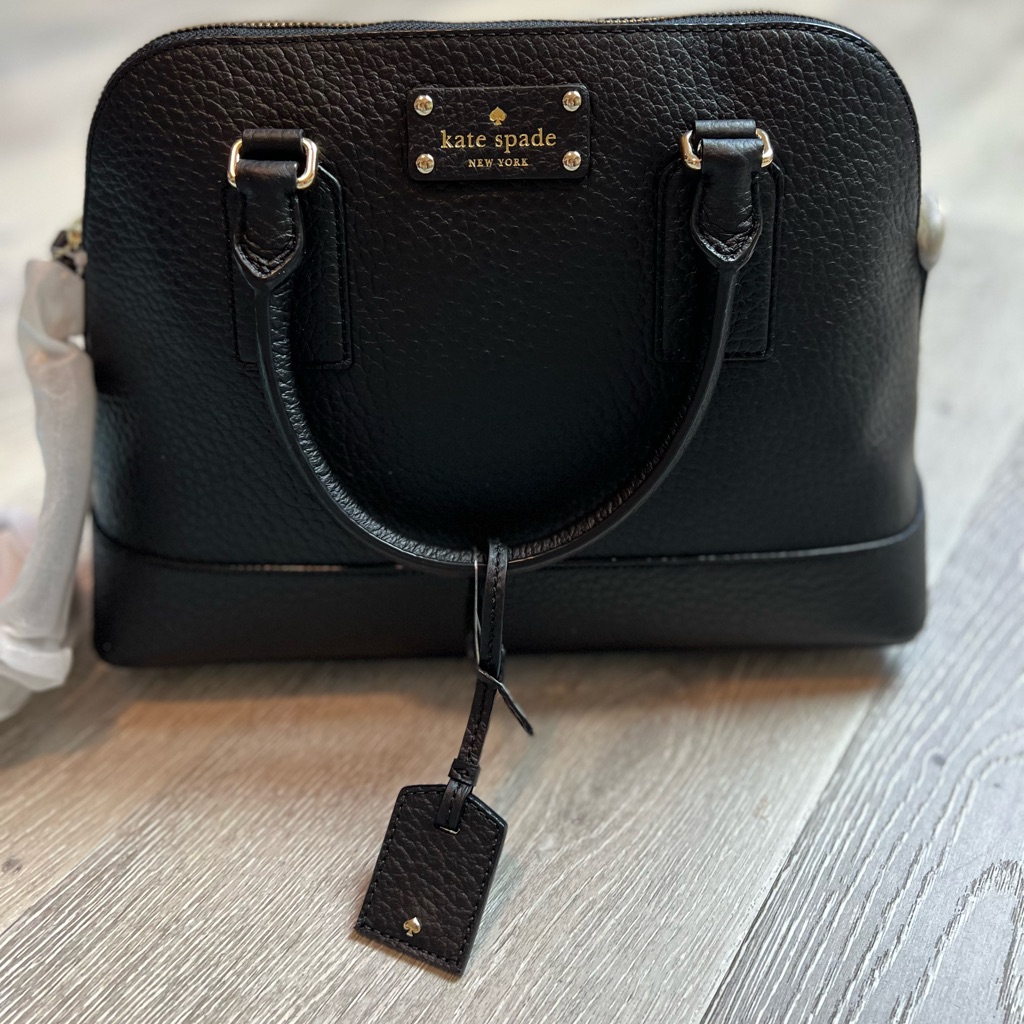 Kate Spade Wkru 4036 Small Rachelle Bay Street Blk Nwt